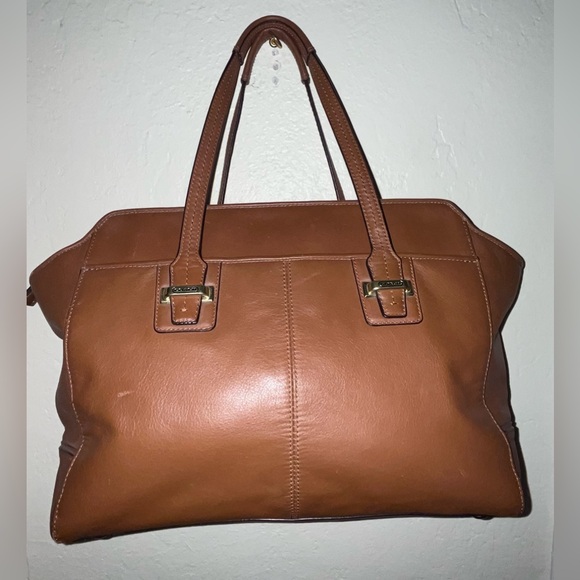 Coach Brown Leather Tote Bag - Picture 1 of 12